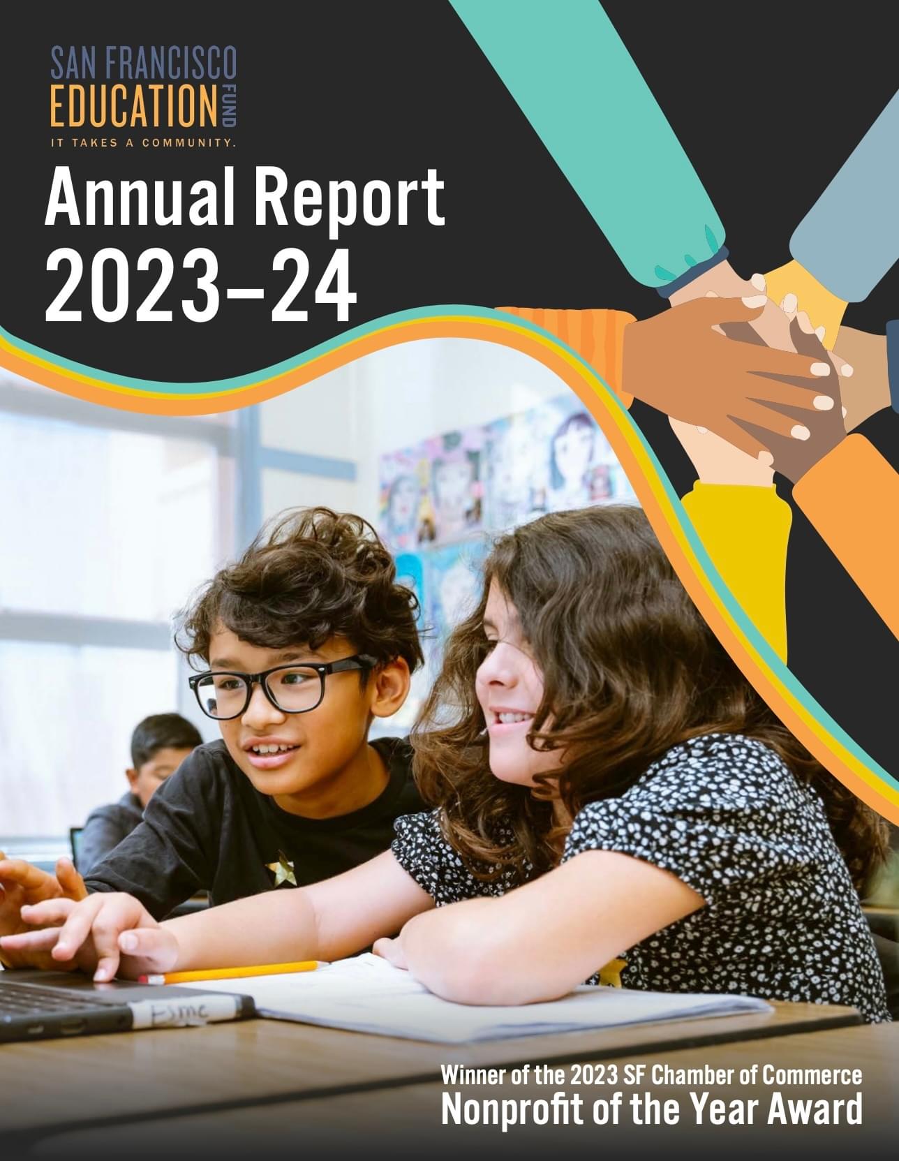 23 24 annual report cover