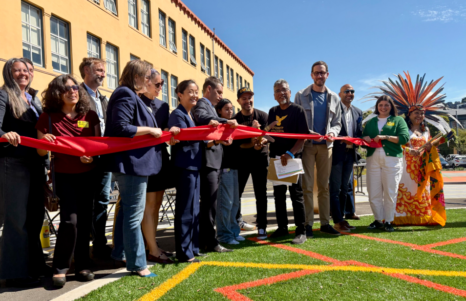 Ribbon cutting